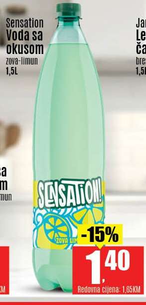 Sensation Voda sa okusom