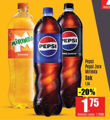 Pepsi, Pepsi Zero, Mirinda