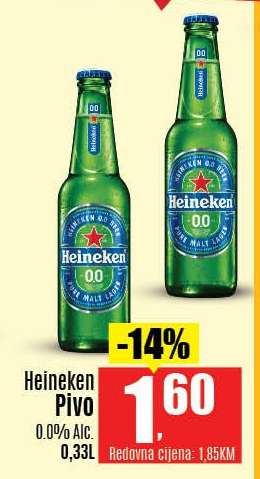 Heineken pivo