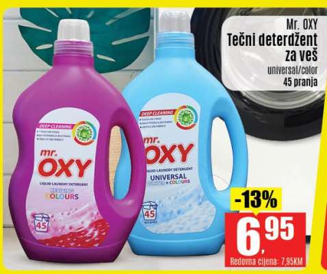 Mr. OXY tečni deterdžent za veš
