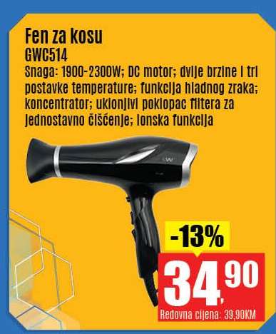 Fen za kosu GWC514