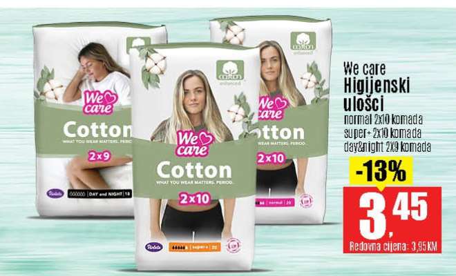 We care Higijenski ulošci