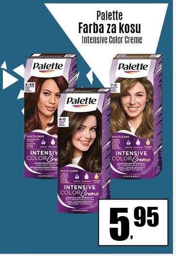 Palette Farba za kosu