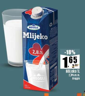 Meggle Mlijeko 1L