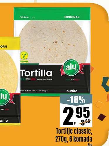 Tortilje classic