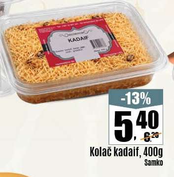 Kolač Kadaif, 400g