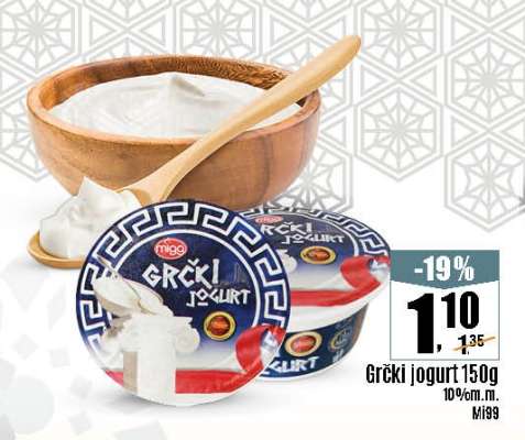 Grčki jogurt 150g