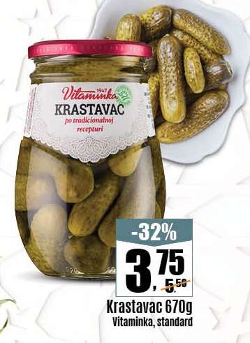 Krastavac 670g