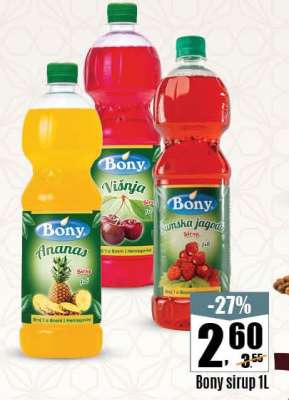 Bony sirup 1L