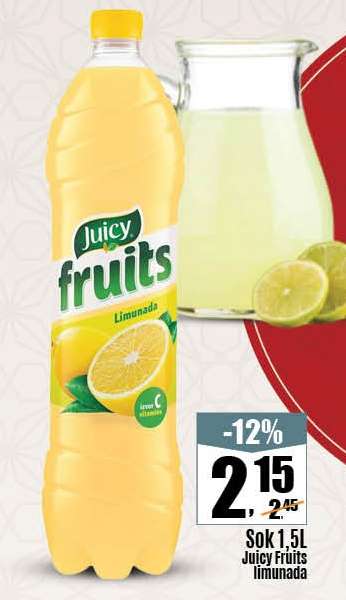 Sok 1,5L Juicy Fruits limunada