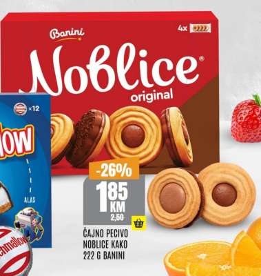 Čajno pecivo Noblice Kako