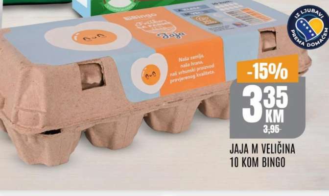 JAJA M VELIČINA 10 KOM BINGO