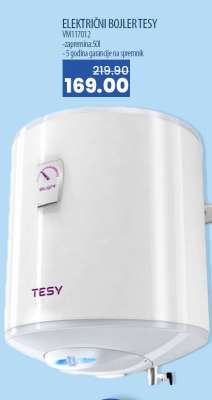 ELEKTRIČNI BOJLER TESY