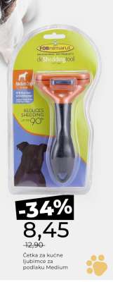 Četka za kućne ljubimce za podlaku Medium
