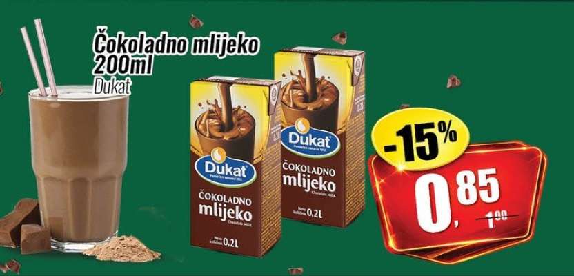 ČOKOLADNO MLIJEKO Dukat