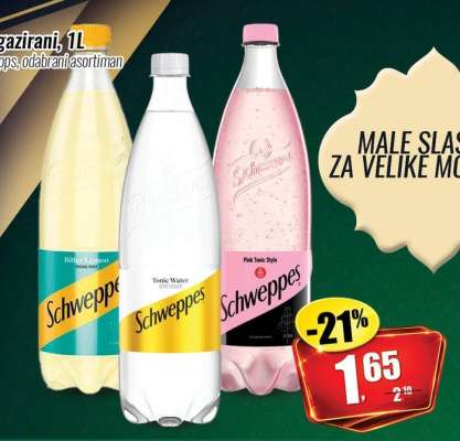 Schweppes, 1L