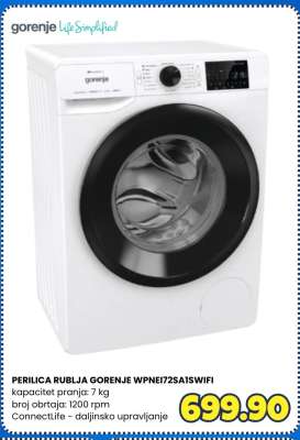 PERILICA RUBLJA GORENJE WPNEI72SA1SWIFI