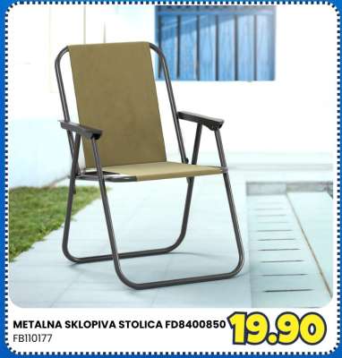 METALNA SKLOPIVA STOLICA FD8400850