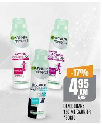 DEZODORANS 150 ML GARNIER