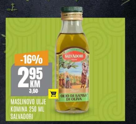 MASLINOVO ULJE KOMINA 250 ML SALVADORI