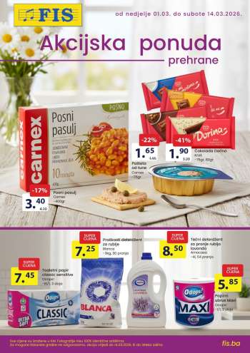 FIS katalog - 01.03.2026. - 14.03.2026.
