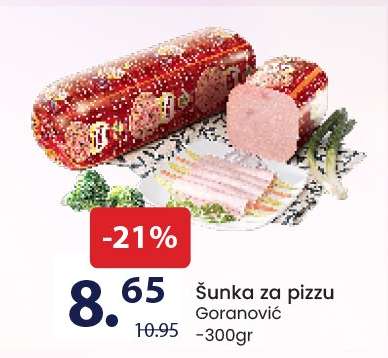 Šunka za pizzu