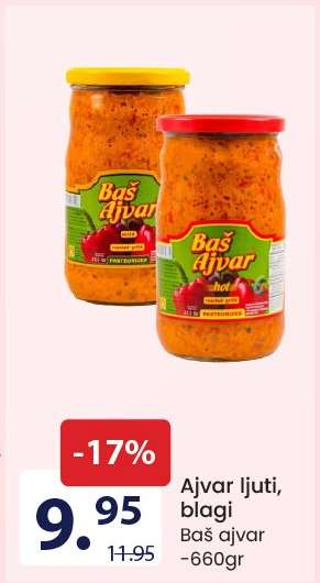 Ajvar ljuti, blagi