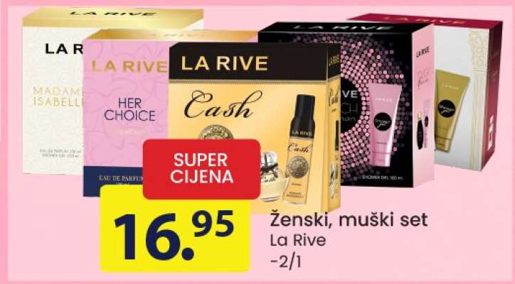 Ženski, muški set La Rive