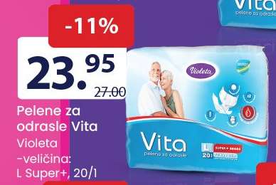 Pelene za odrasle Vita