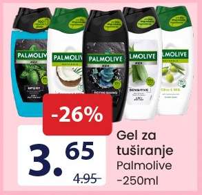 Gel za tuširanje Palmolive