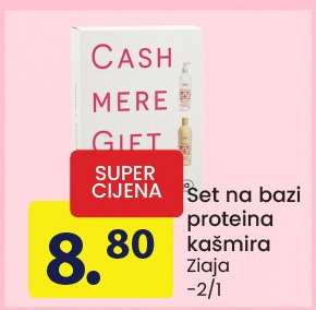 Set na bazi proteina kašmira Ziaja