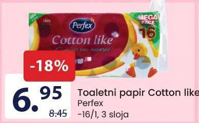 Toaletni papir Cotton like