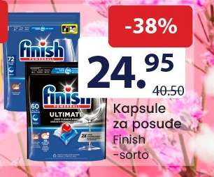 Kapsule za posuđe Finish