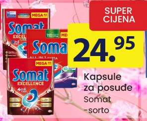 Somat kapsule za posuđe