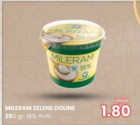 MILERAM Zelene Doline