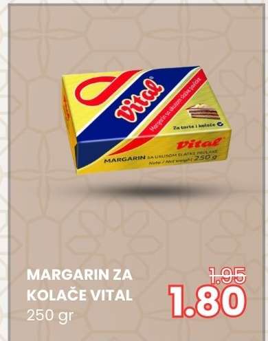 MARGARIN ZA KOLAČE VITAL