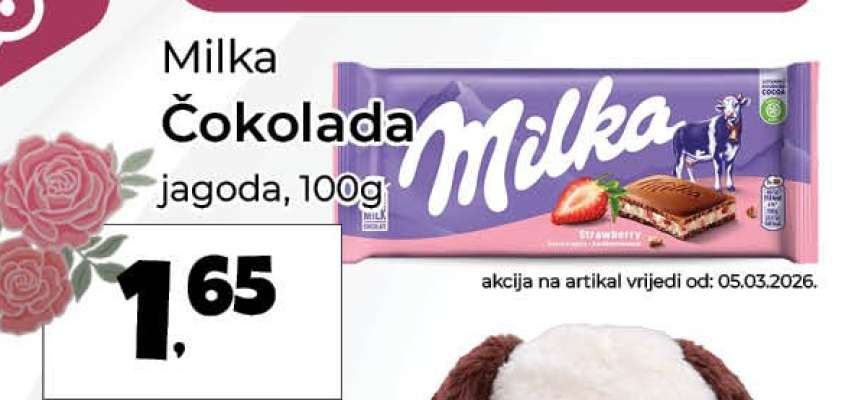 Milka Čokolada jagoda