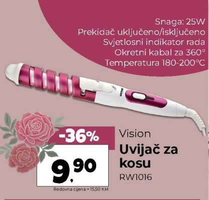 Vision Uvijač za kosu RW1016