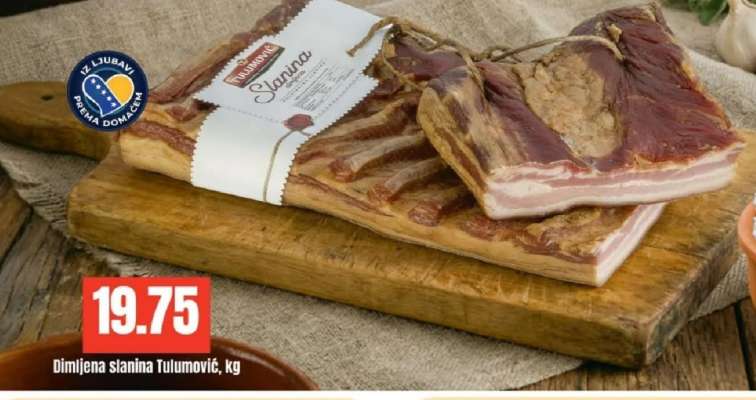 Dimljena slanina Tulumović