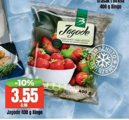 Jagode 400 g Bingo