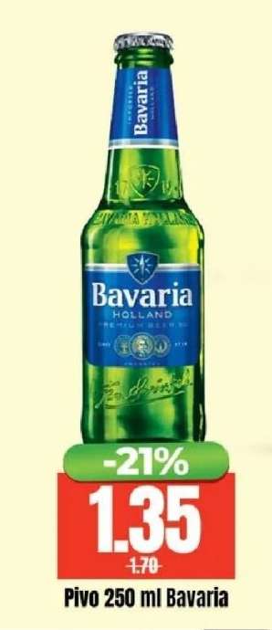 Pivo 250 ml Bavaria