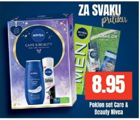 Poklon set Care & Beauty Nivea