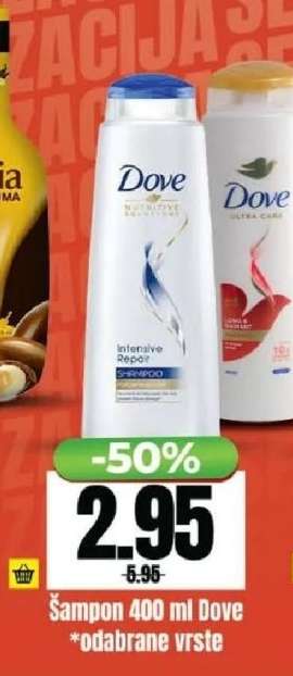 Šampon 400 ml Dove