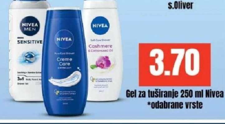 Gel za tuširanje 250 ml Nivea