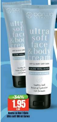 Krema za lice i tijelo Ultra soft 100 ml Barwa