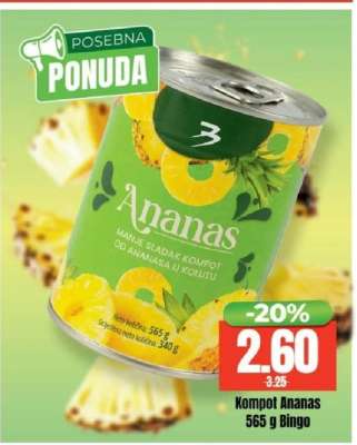 Kompot ananas