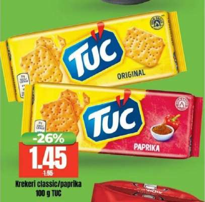 Krekeri classic/paprika