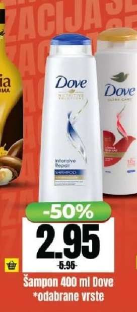 Šampon 400 ml Dove