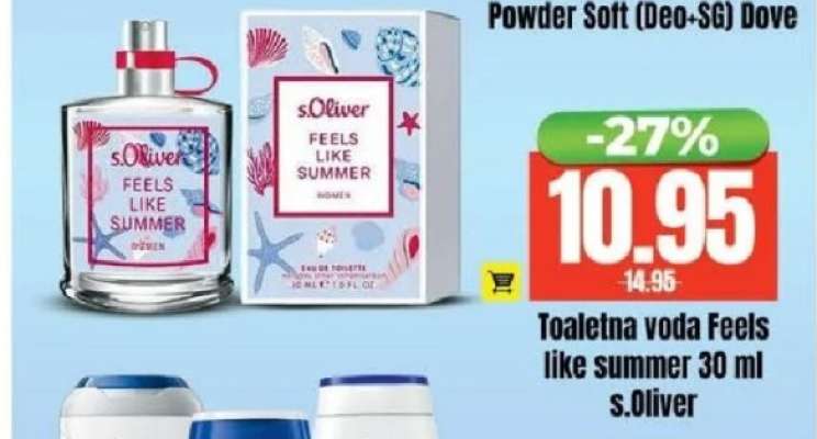 Toaletna voda Feels like summer 30 ml S. Oliver