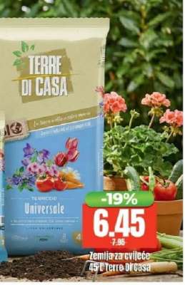 Zemlja za cvijeće 45 L Terre Di Casa